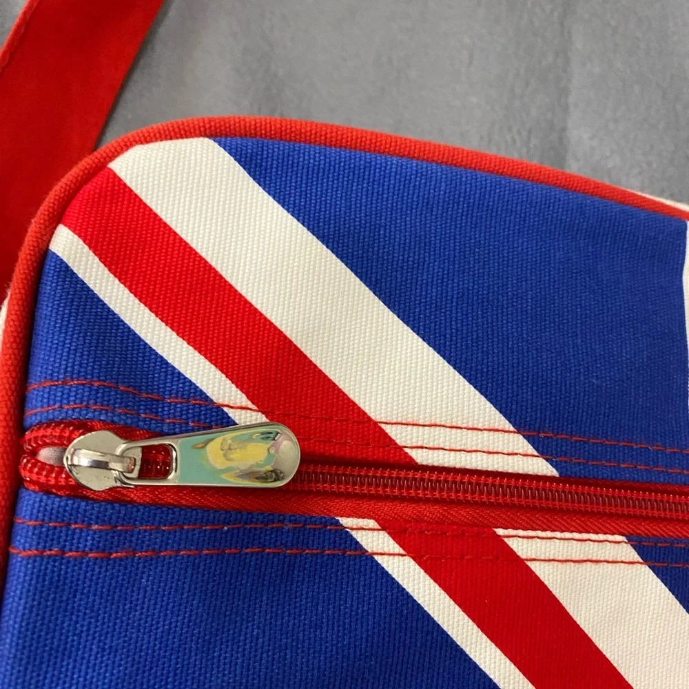 Collectable Coca Cola  Canvas London Calling Union Jack Messenger Crossbody Tote